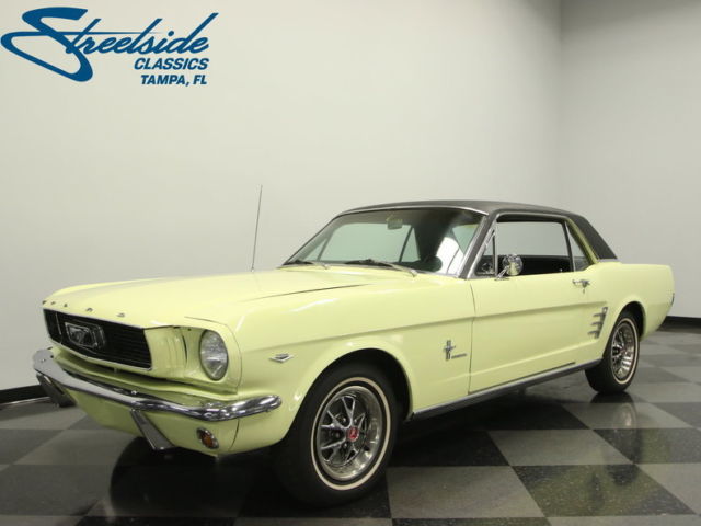 NICE TURN KEY MUSTANG, C-CODE 289 V8, AUTO, PWR STEERING, FACTORY COLORS, CLEAN! 1966 Ford Mustang Coupe
