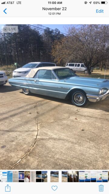 1964 Ford Thunderbird leather - photo 12