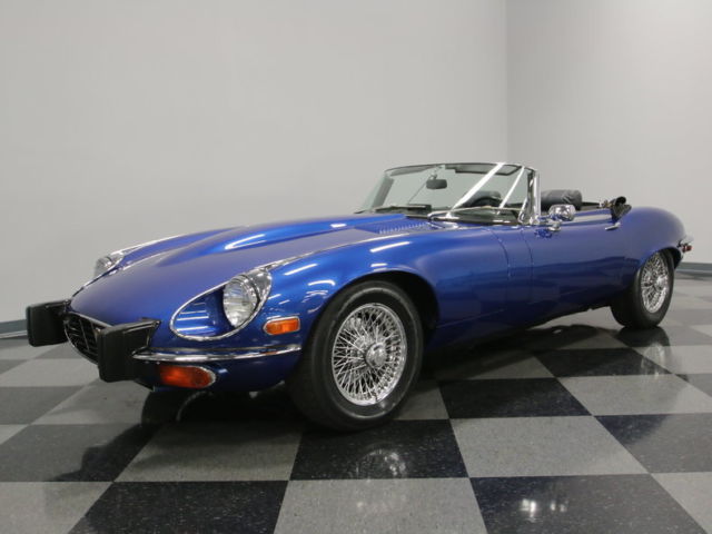 NICE XKE VERT, BIG V-12, ONLY 2 OWNERS SINCE LATE 70'S, BOTH USED SAME MECHANIC! 1974 Jaguar E-Type XKE Roadster
