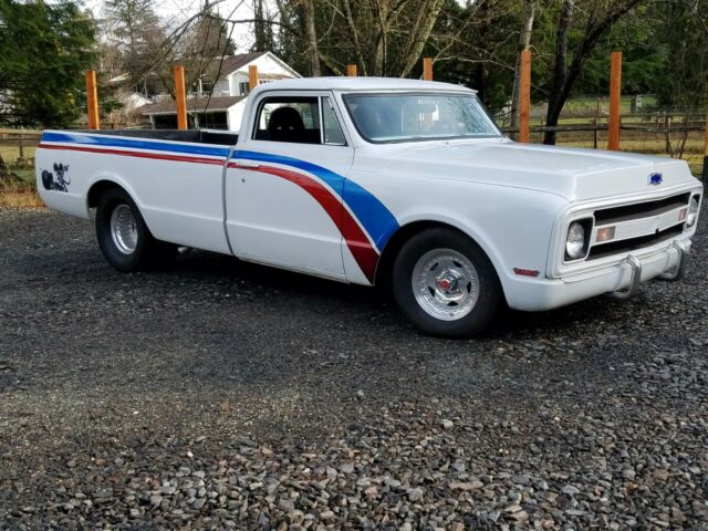Nicely done "Chopped" 70 c10 Built 454 built turbo 400 tubbed Mickey Thompsons 1970 Chevrolet C-10