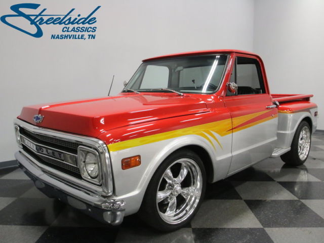 NICELY DONE CUSTOM PAINT, 350CI, TH350 TRANS, NEW A/C SYSTEM, COOL PICKUP! 1969 Chevrolet C-10