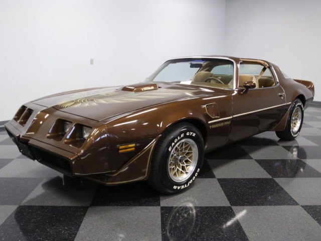 NICELY OPTIONED/DOCUMENTED, 400 V8, 4 SPD, A/C, T-TOPS, 4 WHL DISCS, SOLID ORIG! 1979 Pontiac Firebird