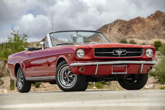 1965 Ford Mustang CONVERTIBLE A-CODE 4 SPD A/C PWR TOP DISC BRKS - photo 10