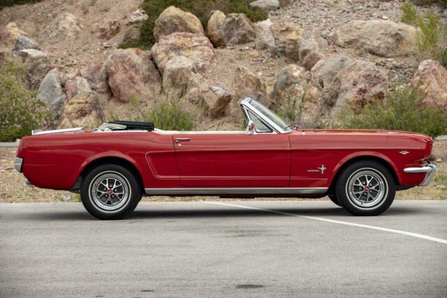 1965 Ford Mustang CONVERTIBLE A-CODE 4 SPD A/C PWR TOP DISC BRKS - photo 11