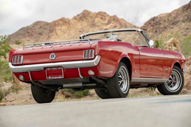 1965 Ford Mustang CONVERTIBLE A-CODE 4 SPD A/C PWR TOP DISC BRKS - photo 12
