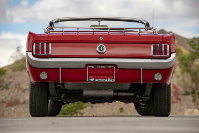 1965 Ford Mustang CONVERTIBLE A-CODE 4 SPD A/C PWR TOP DISC BRKS - photo 13