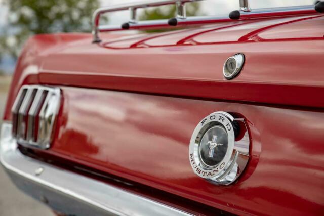 1965 Ford Mustang CONVERTIBLE A-CODE 4 SPD A/C PWR TOP DISC BRKS - photo 5