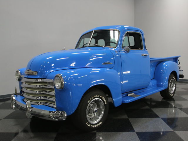 NICELY RESTORED 5-WINDOW CHEVY, 235CI INLINE 6, SUPER CLEAN & STRAIGHT BODY! 1953 Chevrolet 3100