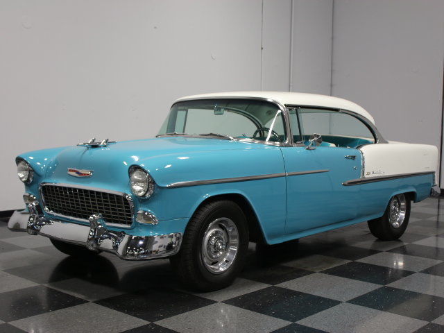 NICELY RESTORED '55, COLLECTOR OWNED, 350 V8, AUTO, 10-BOLT, READY TO CRUISE!! 1955 Chevrolet Bel Air/150/210