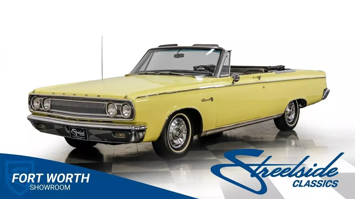 Nicely Restored & Runs Great! Factory Correct Colors, 361 V8, Auto, A/C Car, Pow 1965 Dodge Coronet 500 Convertible