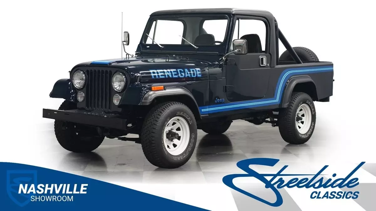 Nicely restored Cj8 Scrambler 258ci inline 6 five speed manual 1982 Jeep CJ Scrambler