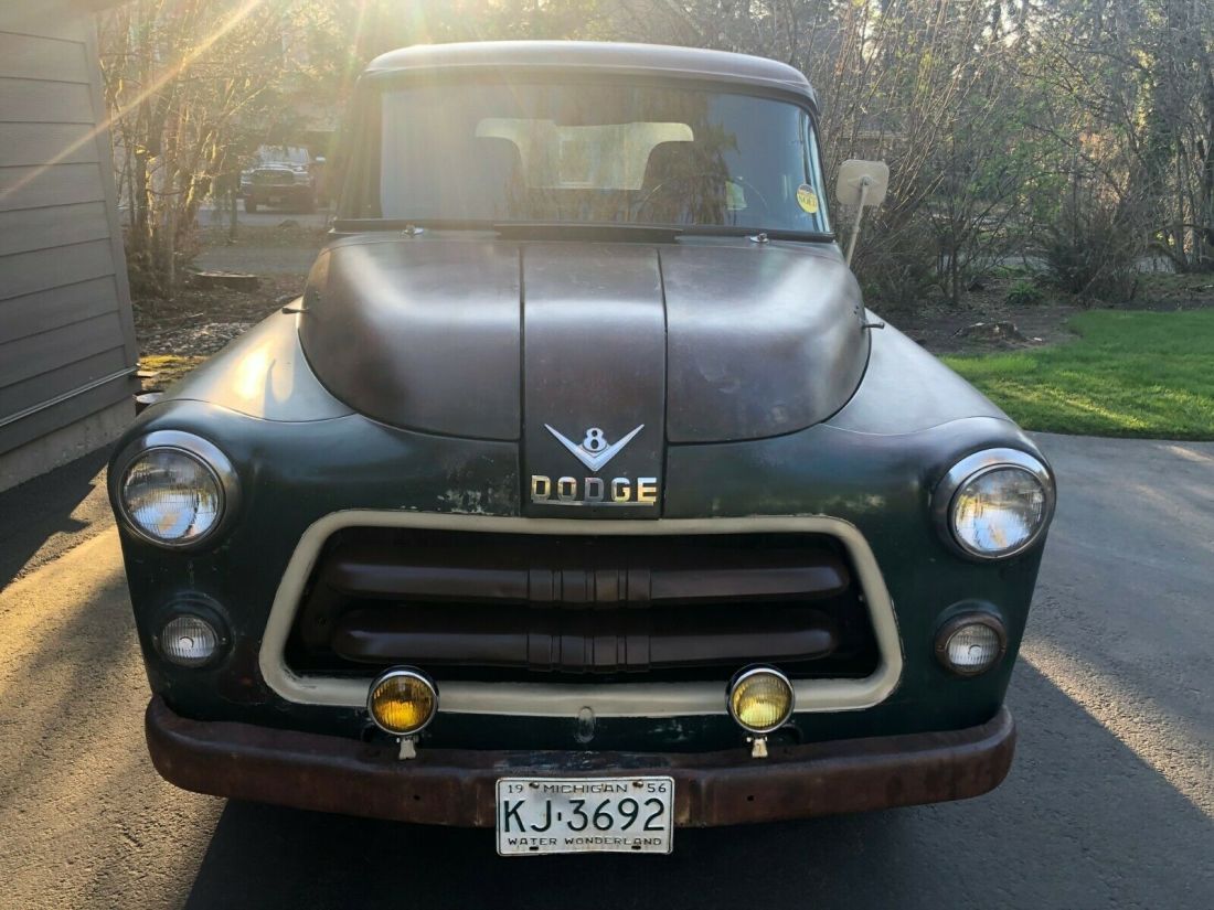 Nicely restored Driver - 1956 Dodge D100 Pick up with beautiful patina look 1956 Dodge Other Pickups