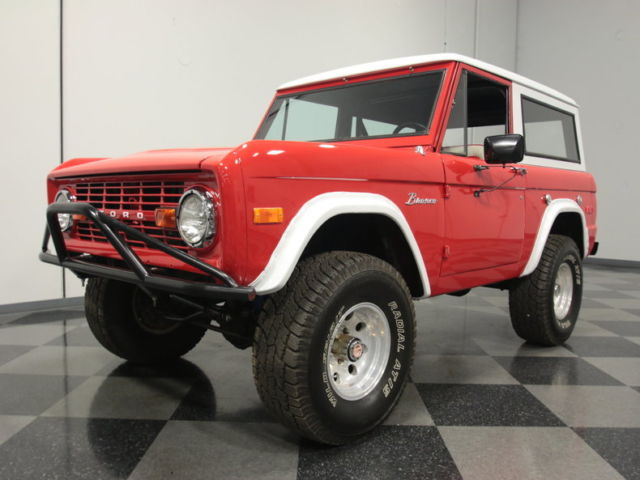 NICELY RESTORED EARLY BRONCO 4X4, LIFTED, 302 V8, MANUAL, FRNT DISCS, PWR STEER! 1976 Ford Bronco