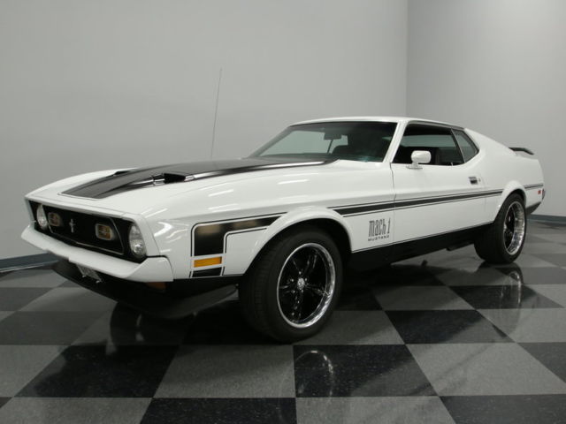 NICELY RESTORED MACH 1, GREAT RUNNING 302CI MOTOR, GREAT COLOR COMBO, CLEAN CAR! 1971 Ford Mustang Mach 1