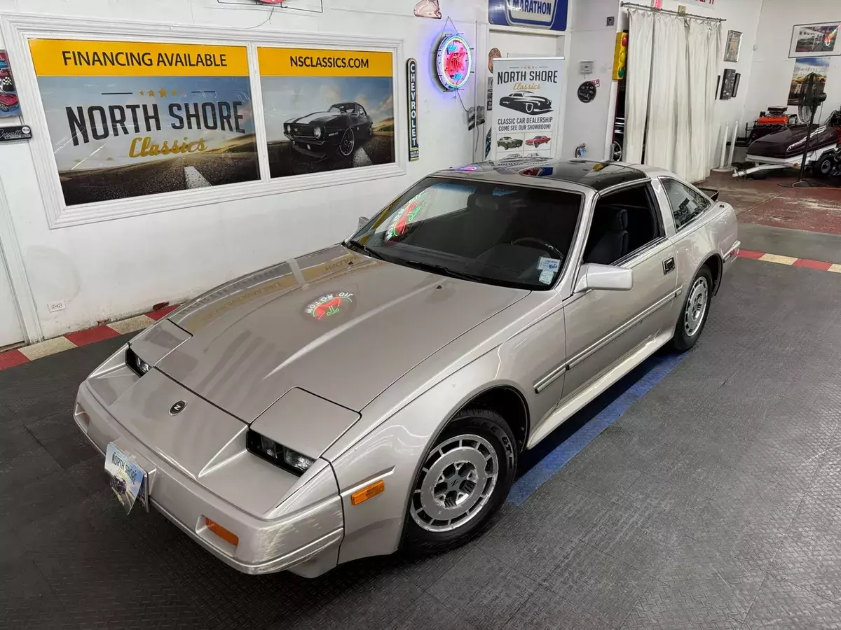 Nissan 300ZX Silver with 77,500 Miles, for sale! 1986 Nissan 300ZX 2+2 T-TOPS-SEE VIDEO