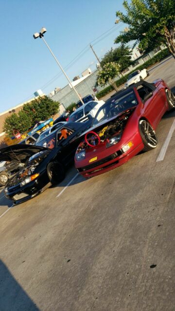 Nissan 300zx z32 convertible show car on coils 1993 Nissan 300ZX Convertible