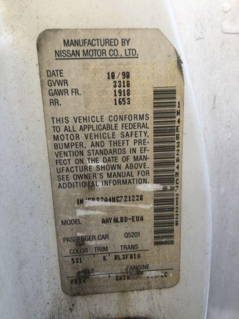1991 Nissan Sentra SE - photo 6