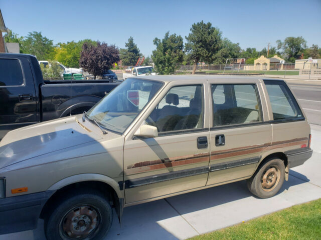 Nissan Stanza Wagon 1986 4x4 1986 Nissan Stanza