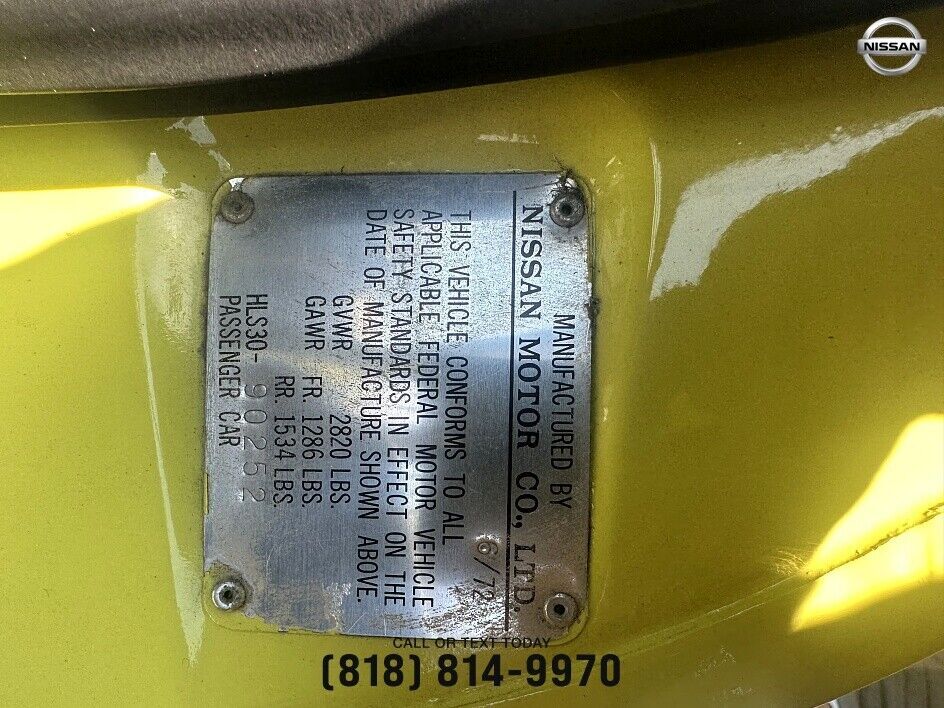 1972 Nissan Z240 Complete Restoration - photo 12