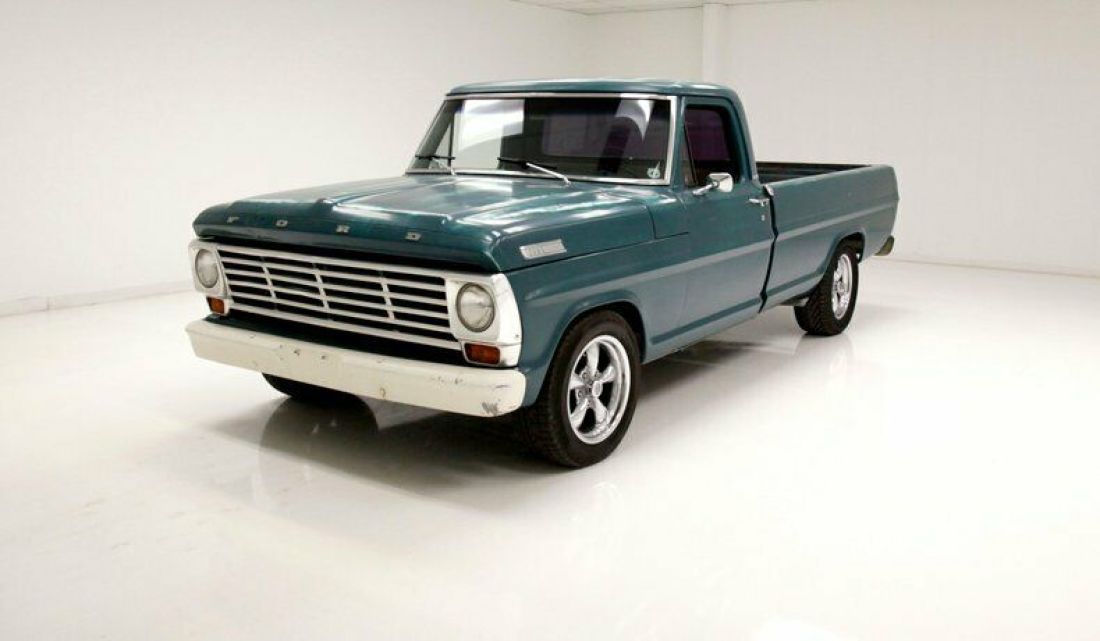 NM 352ci V8 4-Speed Manual/New Broadcloth Seat/Cragar Wheels/Flowmaster Exhaust 1967 Ford F250 Fleetside Pickup