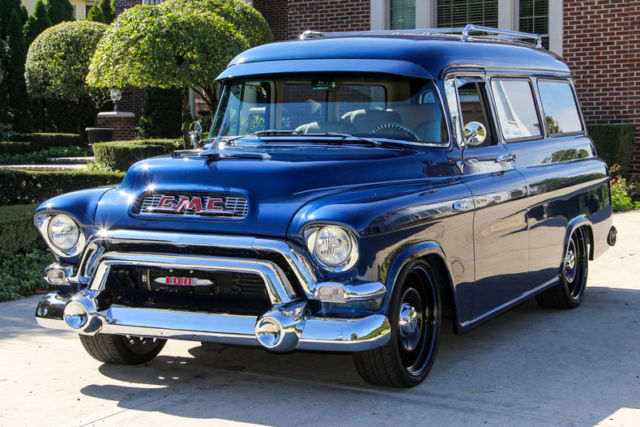 No Expense Spared, LS1 Engine, 4L60E Auto, Independent Suspension, 4-Wheel Disc 1955 GMC Suburban Carryall