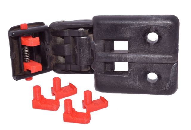 GENUINE, ORIGINAL Geo Tracker/Suzuki Sidekick soft top latch clip rebuild kit - photo 2