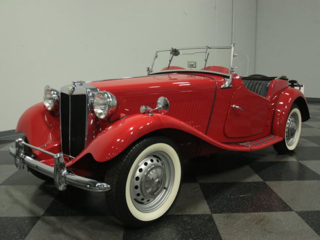 NO KIT CAR HERE, ALL-STEEL MG TD, EXPERTLY RESTORED, COLLECTOR OWNED, TURNKEY!! 1952 MG T-Series