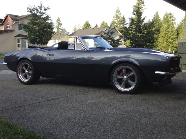 No Res 1967 Camaro Convertible R/S Clone, Procharged LS2, 6 Speed, W/20' Trailer 1967 Chevrolet Camaro Convertible