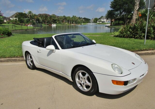 NO RESERVE 1-OWNER SERVICE RECORDS FROM DAY 1 ORIGINAL MILES 39K RUNS& LOOKS NE 1992 Porsche 968 2dr Cabriolet