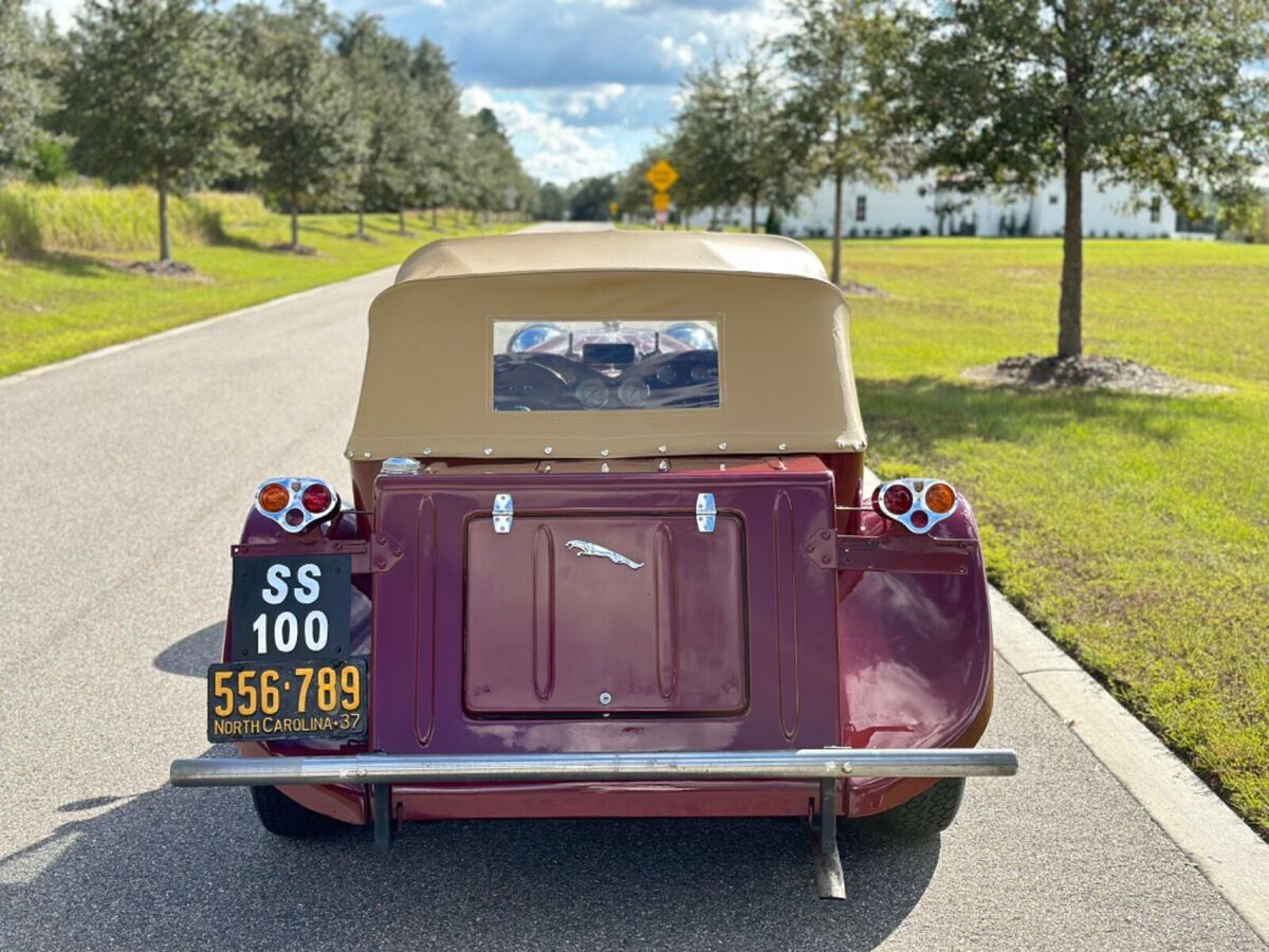 1937 Jaguar SS100 Ss100 - photo 13