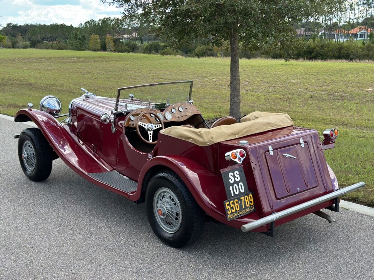 1937 Jaguar SS100 Ss100 - photo 4