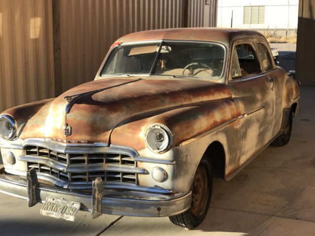NO RESERVE 1948 DODGE CORNET COUPE ORIGINAL DRIVETRAIN PROJECT NEEDS FULL RESTOR 1948 Dodge Coronet CORNET