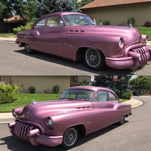NO RESERVE 1950 BUICK SPECIAL COUPE CUSTOM HOTROD STREETROD TURBO A/C DISC BRAKE 1950 Buick Special Coupe