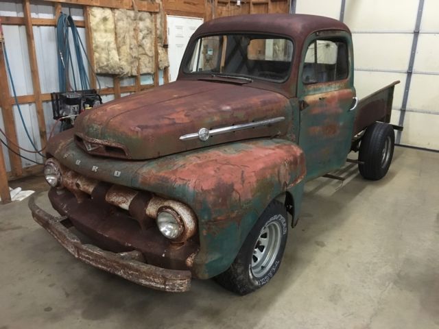 ***NO RESERVE!*** 1952 Ford F-100 SWB - V8 Meadow Green 1952 Ford F-100
