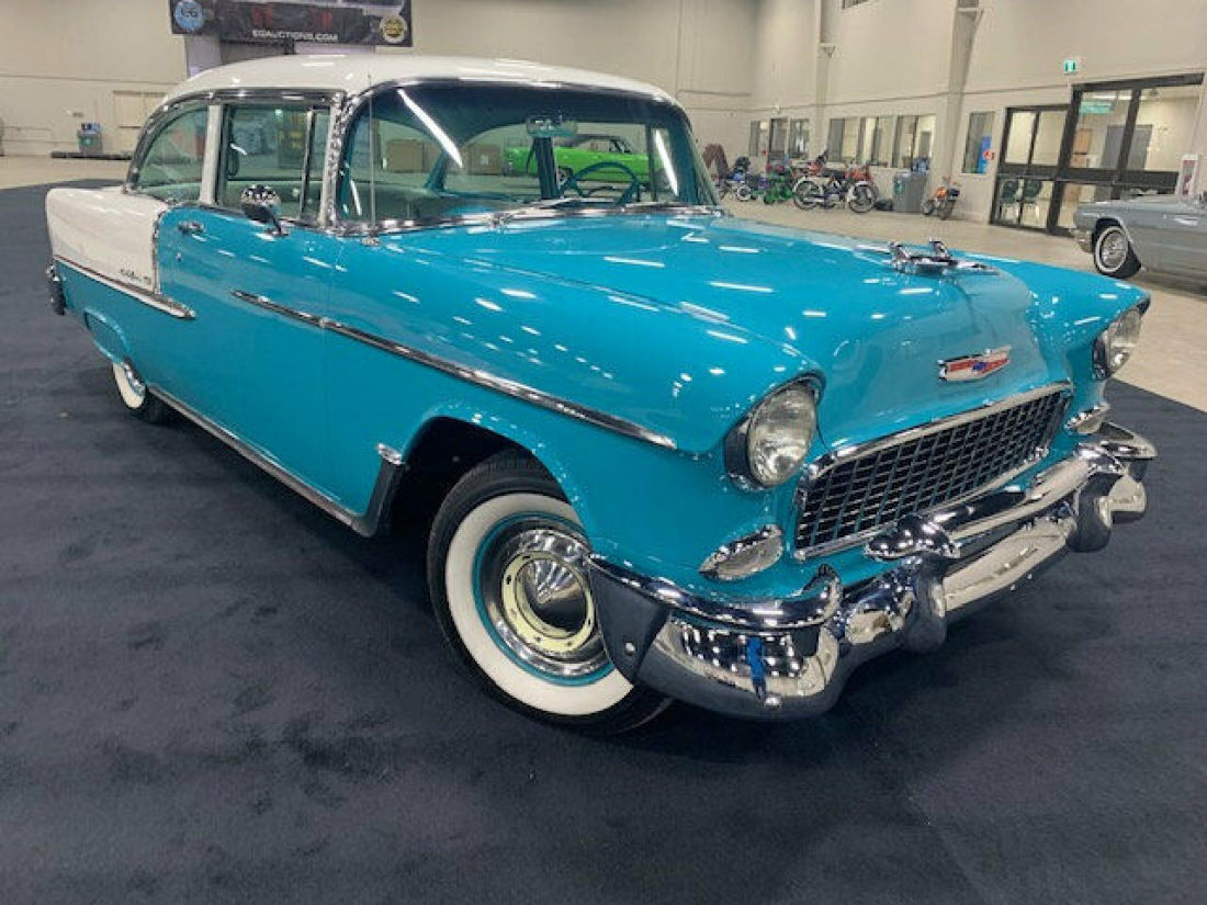 NO RESERVE 1955 CHEVROLET BELAIR FRAME OFF RESTORATION SHOW QUALITY V8 POWER PAC 1955 Chevrolet Bel Air/150/210 NO RESERVE