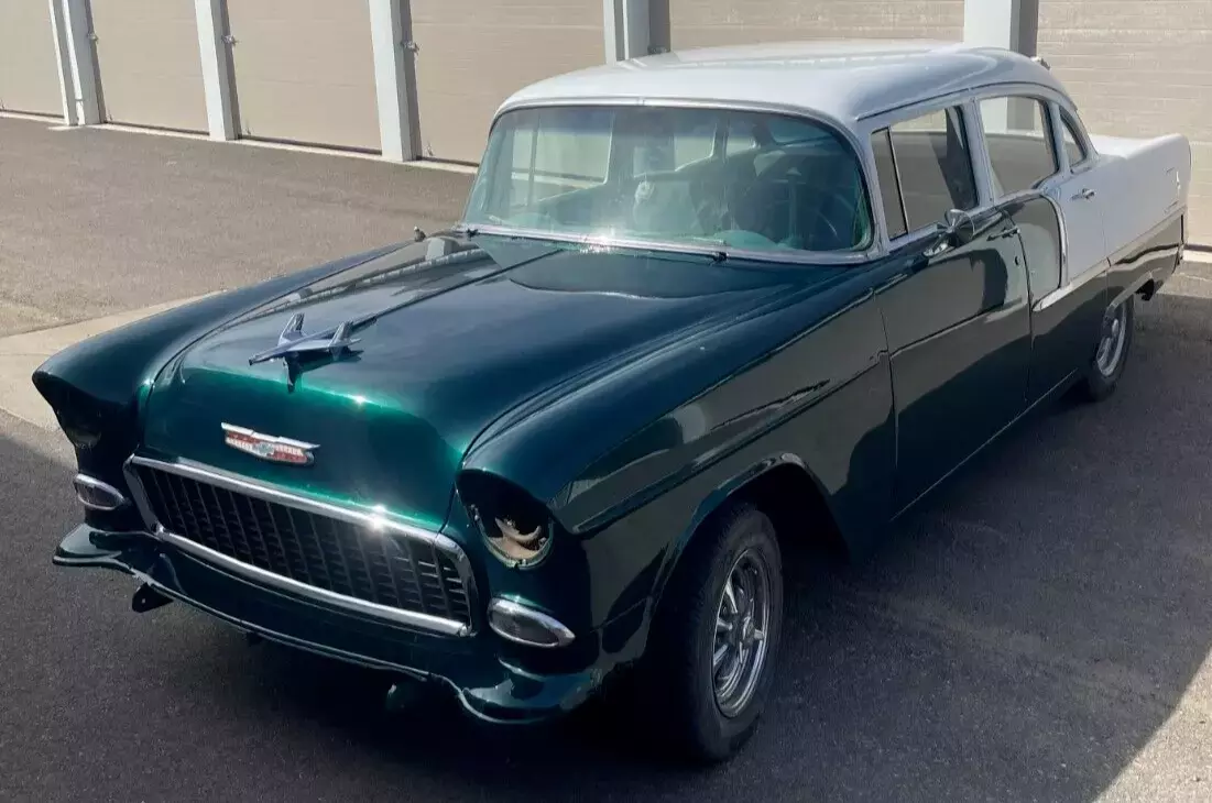 NO RESERVE - 1955 Chevy 210 Four Door with a V8 1955 Chevrolet Bel Air/150/210