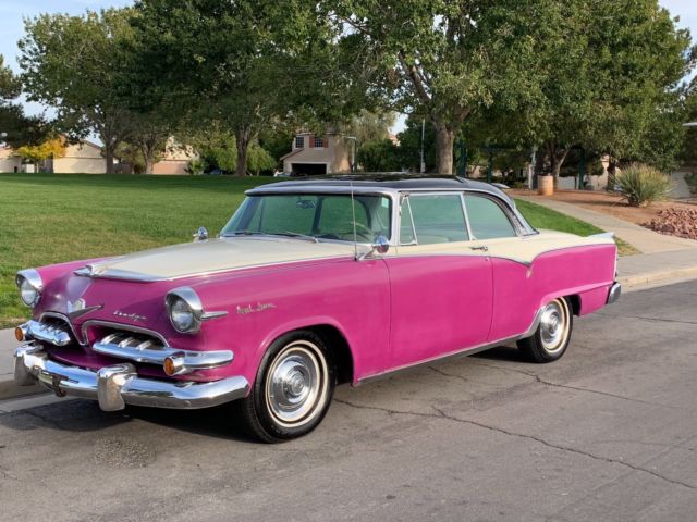 NO RESERVE 1955 DODGE ROYAL LANCER SUPER RED RAM HEMI ALL ORIGINAL NUMBERS MATCH 1955 Dodge Lancer ROYAL LANCER