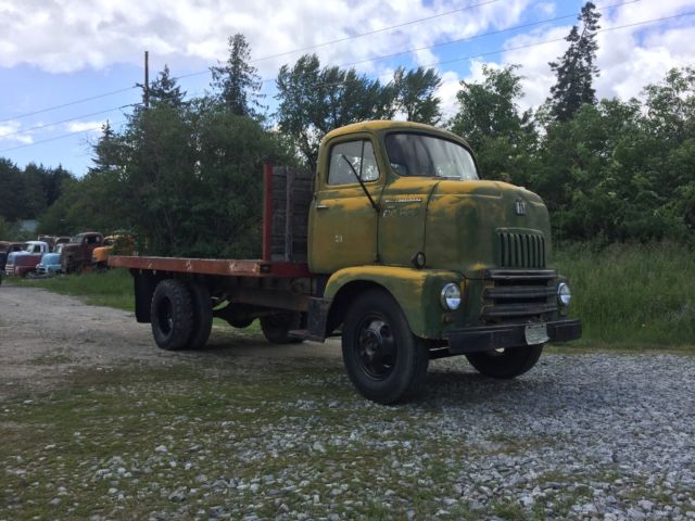 NO RESERVE 1955 International Harvester R160 COE cabover IH hot rat rod project 1955 International Harvester R160 coe cabover