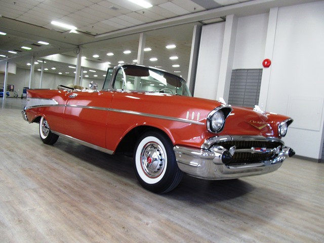 NO RESERVE 1957 CHEVROLET BEL AIR CONVERTIBLE 50 MILES ON RESTO RARE SIERRA GOLD 1957 Chevrolet Bel Air/150/210 NO RESERVE