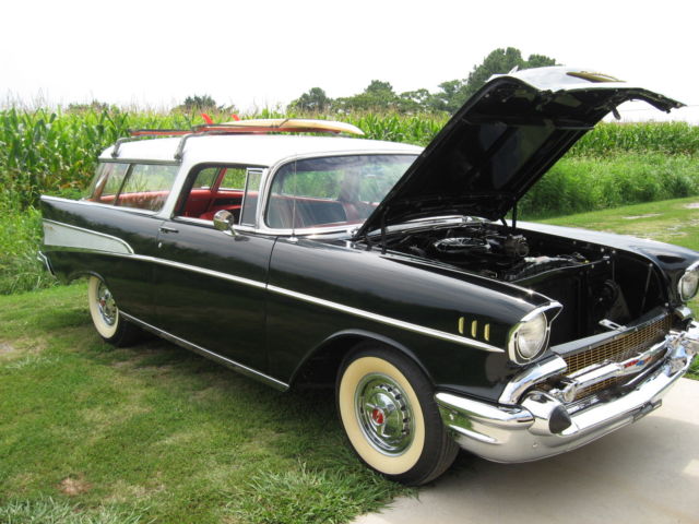 NO RESERVE 1957 Chevrolet Nomad Restored back to NOS Original 1957 Chevrolet Nomad --
