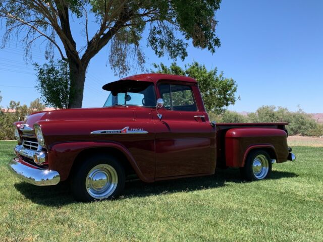NO RESERVE 1958 CHEVROLET APACHE STEPSIDE 350 DAILY DRIVER NICE CLEAN TRUCK 1958 Chevrolet Other Pickups 3100