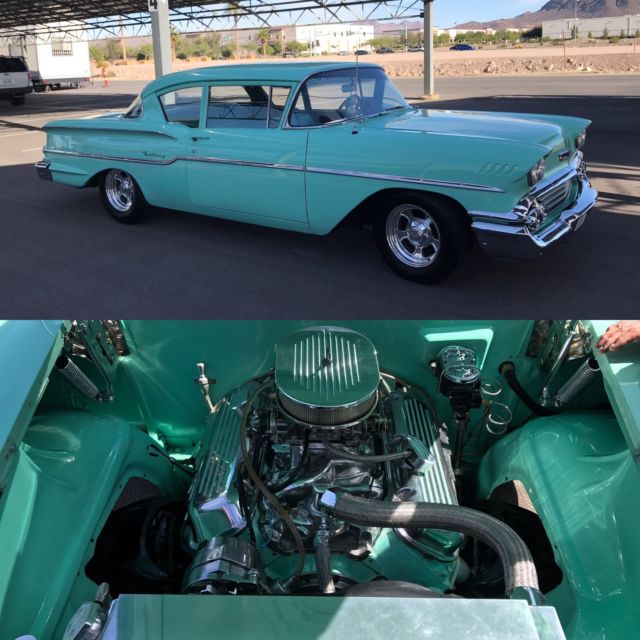 NO RESERVE 1958 CHEVY DELRAY RESTORED 454 LS6 COUPE SUPER NICE AND CLEAN 1958 Chevrolet Bel Air/150/210 DELRAY