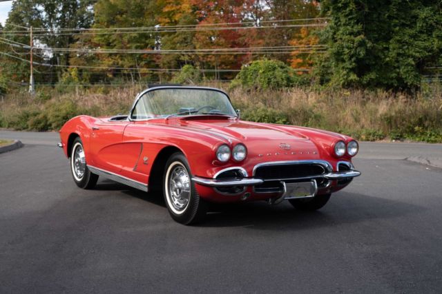 No Reserve 1962 Chevrolet Corvette Fuel Injected All Numbers Matching Mint Condi 1962 Chevrolet Corvette Roadster