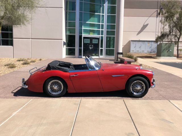 NO RESERVE 1963 AUSTIN HEALEY 3000 MKII CONVERTIBLE NUMBERS MATCHING RUNS GREAT 1963 Austin Healey 3000 3000 MKII