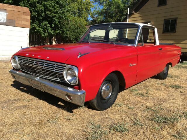 NO RESERVE! 1963 Ford Ranchero. 170 6 cylinder 4 speed manual transmission. 1963 Ford Ranchero
