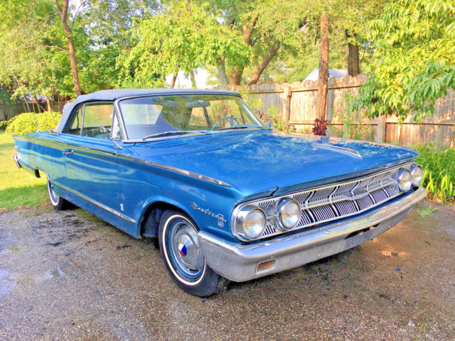 NO RESERVE!! 1963 Mercury Monterey Convertible, Last year of production. 1963 Mercury Monterey