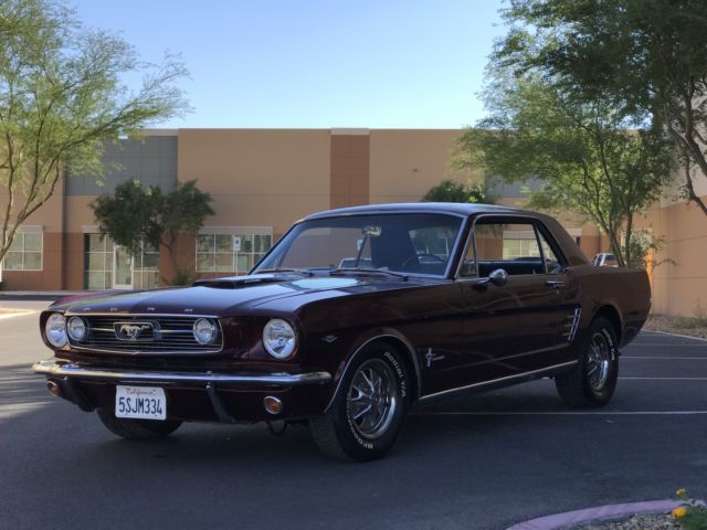 NO RESERVE 1966 FORD MUSTANG COUPE 289 V8 PONY INTERIOR DAILY DRIVER 3 DAY AUCT 1966 Ford Mustang COUPE