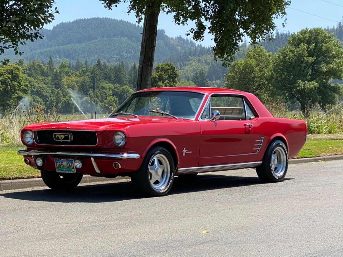 NO RESERVE 1966 FORD MUSTANG COUPE TURN KEY DAILY DRIVER RUNS EXCELLENT 1966 Ford Mustang
