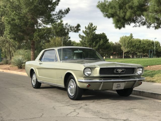 NO RESERVE 1966 FORD MUSTANG SPINT COUPE LIKE NEW PONY INTERIOR A/C DAILY DRIVER 1966 Ford Mustang SPRINT