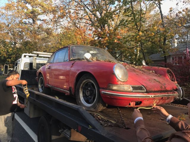 NO RESERVE 1966 PORSCHE 912 COUPE PROJECT ROLLING CHASSIE 1966 Porsche 912 912